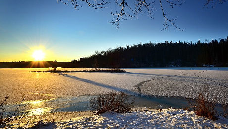 zimní krajina, zdroj: www.pixabay.com, CC0 Public Domain